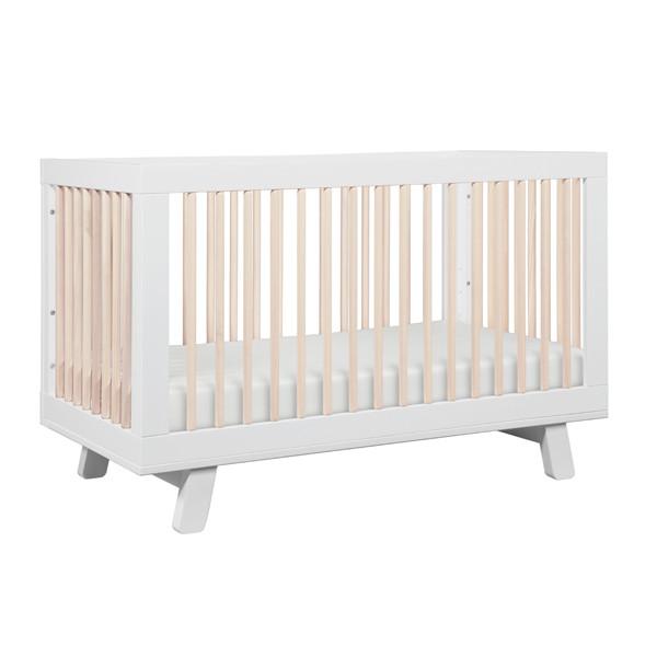 BABYLETTO HUDSON COT WHITE / WASHED NATURAL