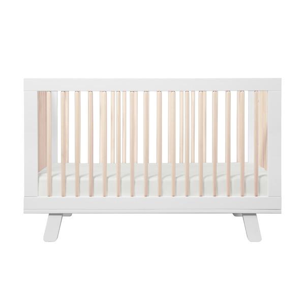 BABYLETTO HUDSON COT WHITE / WASHED NATURAL