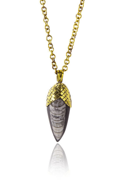 FOSSIL NECKLACE - barton&bell